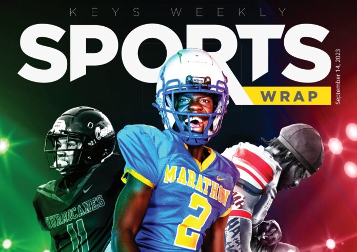 a magazine cover with a football player on the cover